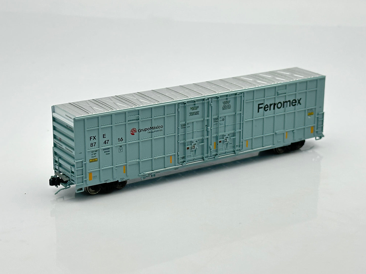 N Scale Greenbrier 7550 cf 60’ Plate F Boxcar (2nd Run) - Ferromex (FXE)