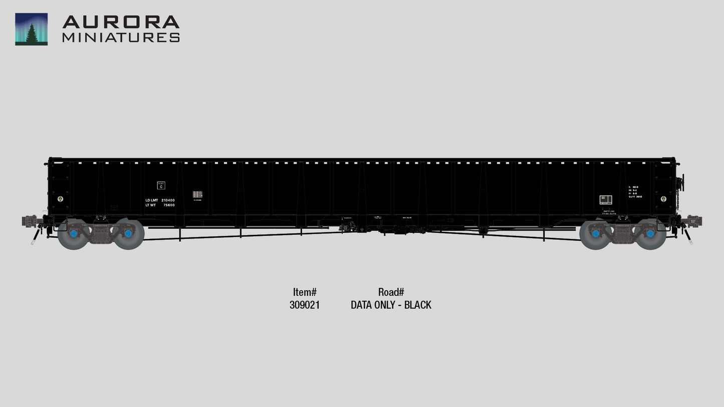 [ETA Jan. 2024] HO Scale National Steel Car 3650 cf 66’ ‘Railgon’ Gondola
