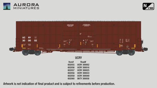 N Scale Freight Cars Aurora Miniatures North America Store
