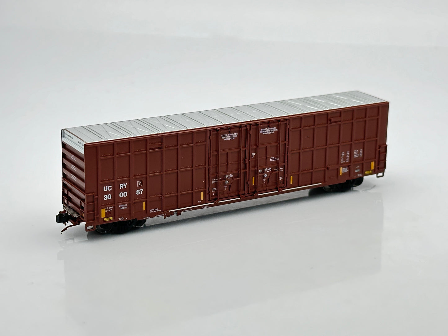 N Scale Greenbrier 7550 cf 60’ Plate F Boxcar (2nd Run) - Utah Central Ry. (UCRY)