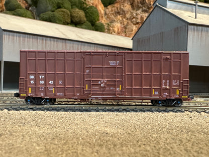 N Scale Gunderson 6276cf 50' Plate F Boxcar - Missouri-Kansas-Texas Railroad (BKTY)