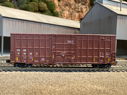 N Scale Gunderson 6276cf 50' Plate F Boxcar - Crab Orchard and Egyptian Railway (COER)